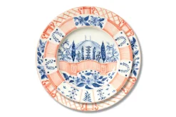 Laboratorio Paravicini Dinnerware|Italian Views Plates Collection, Set of 6