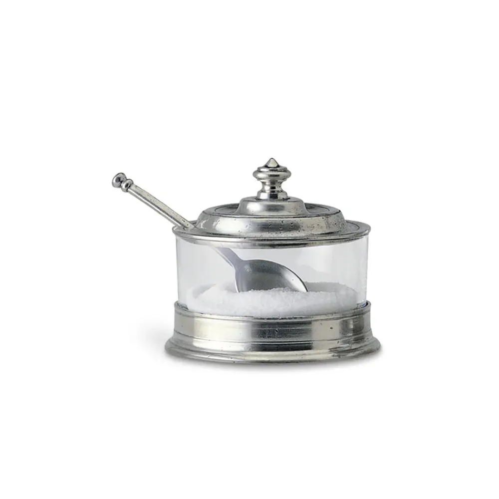 Match Silver|Dinnerware|Jam Pot with Spoon