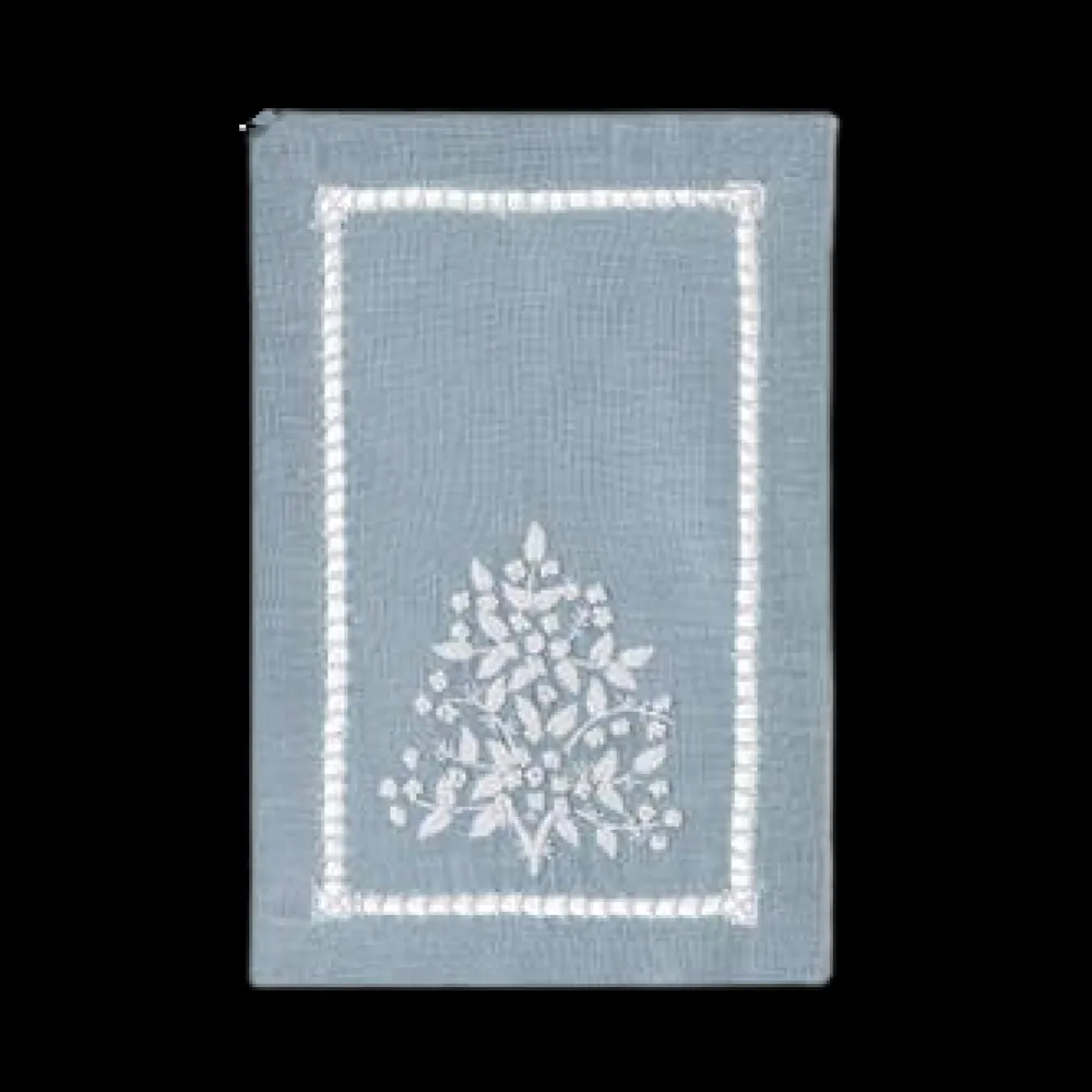 Henry Handwork Place Settings & Linens|Jardin Classic Linen Cocktail Napkin in Six Colors