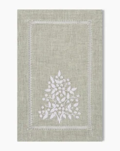 Henry Handwork Place Settings & Linens|Jardin Classic Linen Cocktail Napkin in Six Colors