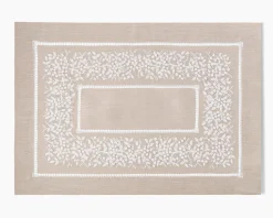 Henry Handwork Place Settings & Linens|Jardin Classic Linen Placemat in Six Colors