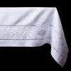Henry Handwork Place Settings & Linens|Jardin Classic Tablecloth in Italian Linen in Six Colors