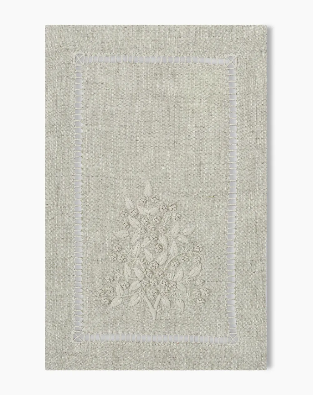 Henry Handwork Place Settings & Linens|Jardin Monochrome Cocktail Napkin Set in Six Colors