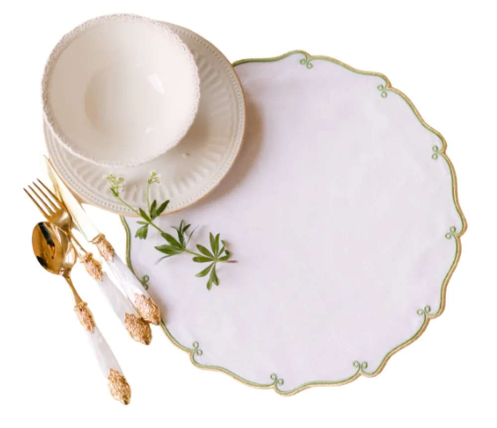 Nadia & Co Place Settings & Linens|Jardin Placemat