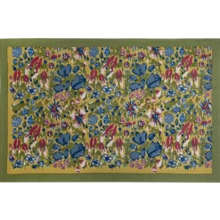 Couleur Nature Place Settings & Linens|Jardin Tea Towels Blue & Vert, Set of 3