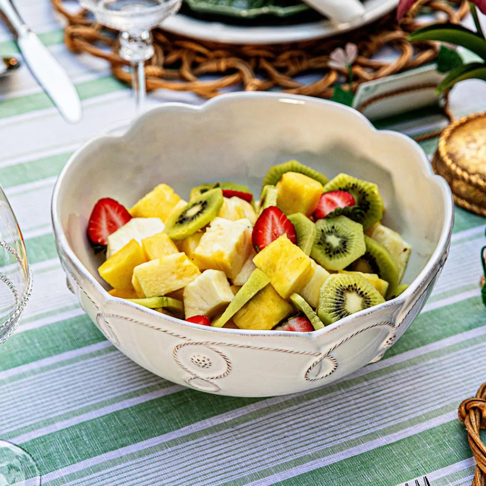 Juliska Dinnerware|Jardins Du Monde 10" Serving Bowl in Whitewash