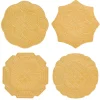 Juliska Dinnerware|Jardins Du Monde Dessert/Salad Plate Assorted Set of 4 in Daffodil