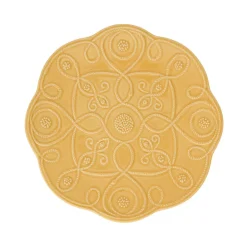 Juliska Dinnerware|Jardins Du Monde Dessert/Salad Plate Assorted Set of 4 in Daffodil