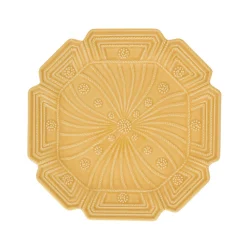 Juliska Dinnerware|Jardins Du Monde Dessert/Salad Plate Assorted Set of 4 in Daffodil