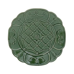 Juliska Dinnerware|Jardins Du Monde Dessert/Salad Plate Assorted, Set of 4 in Basil