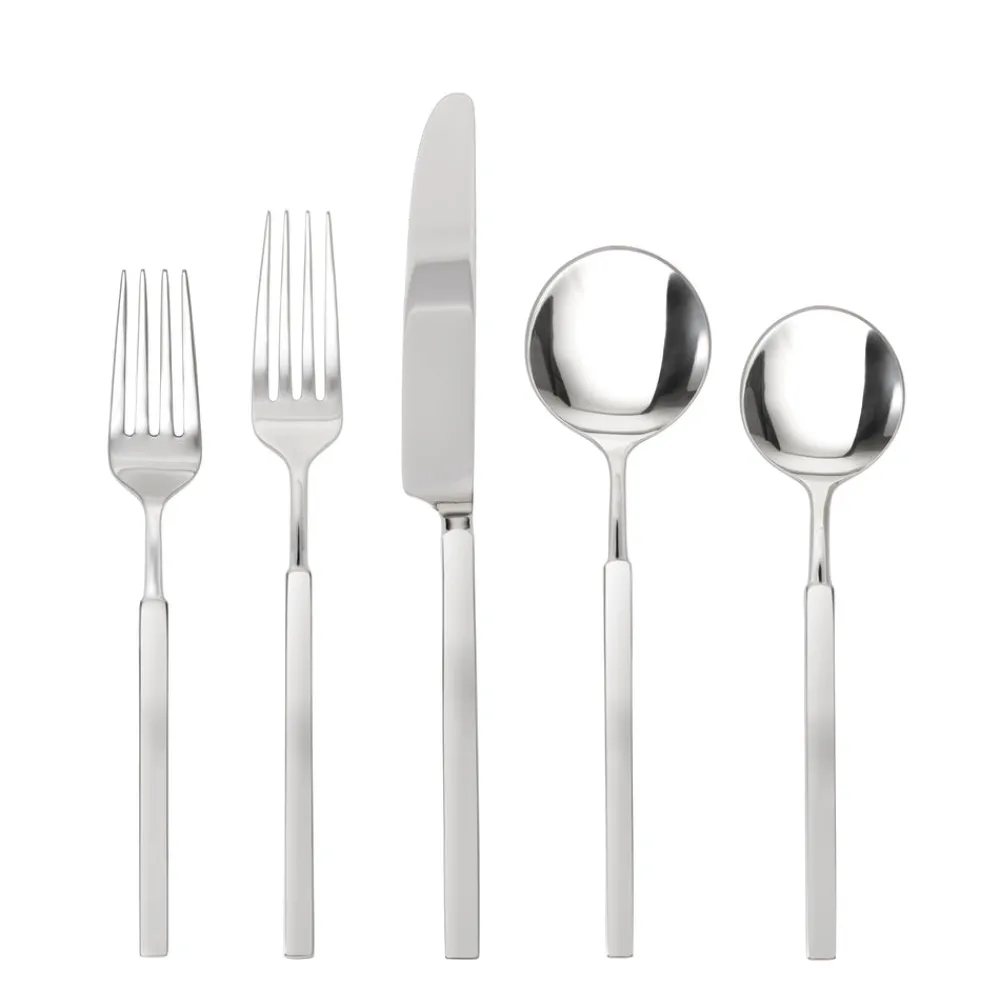 Fortessa Flatware|Jaxson Brushed Flatware Set