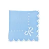 Flying Sheep Country Place Settings & Linens|Juliet Bows Napkin - Blue, Set of 4