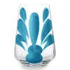 Themis Z Glassware|Kallos Water Glass in Light Blue, Set of 2