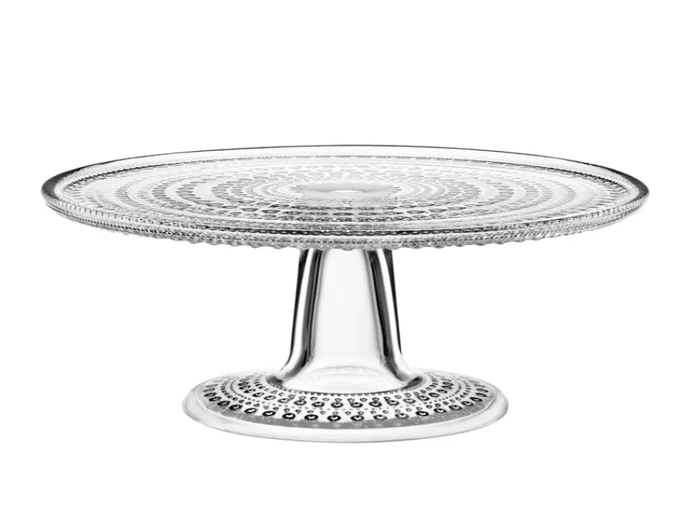 Iittala Dinnerware|Kastehelmi Cake Stand in Clear