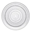 Iittala Dinnerware|Kastehelmi Medium Plate in Clear