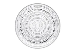 Iittala Dinnerware|Kastehelmi Medium Plate in Clear