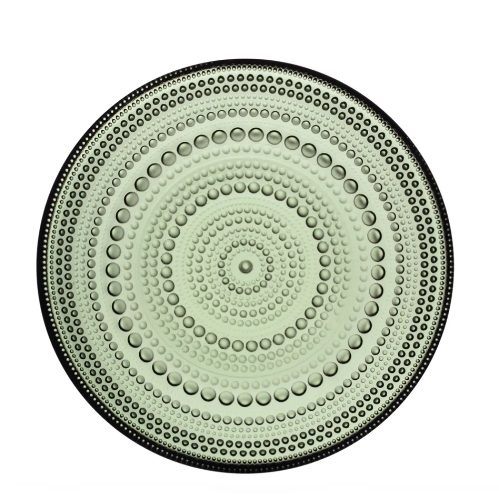 Iittala Dinnerware|Kastehelmi Plate in Pine Green