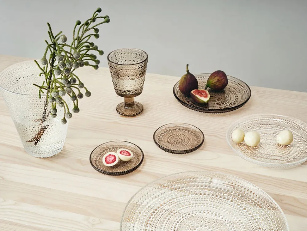 Iittala Dinnerware|Kastehelmi Small Plate in Clear