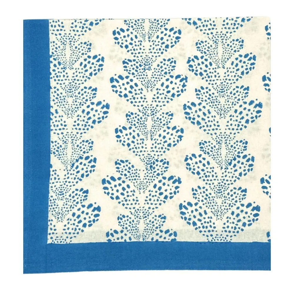Flying Sheep Country Place Settings & Linens|Kelli Napkin in Cabana Blue, Set of 4