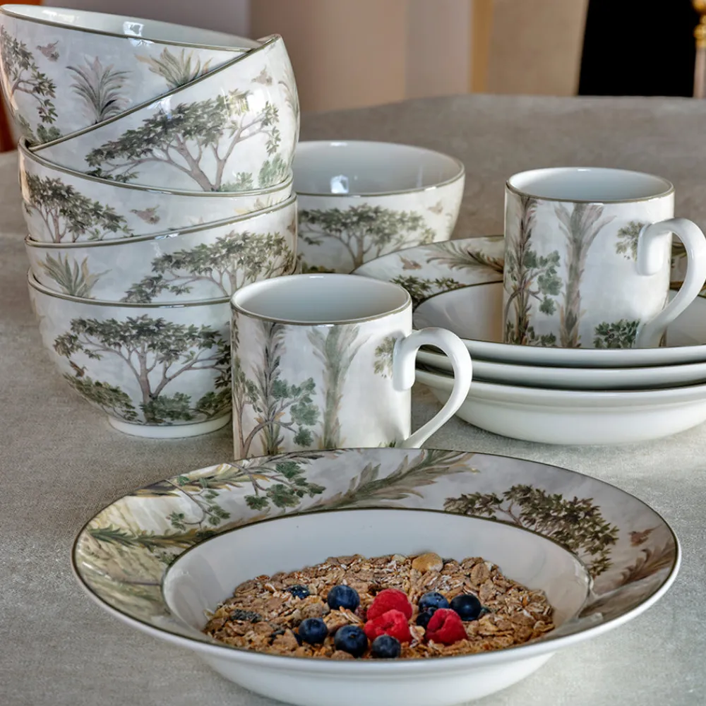 Spode Dinnerware|Kit Kemp Tall Trees Pasta Bowls, Set of 4