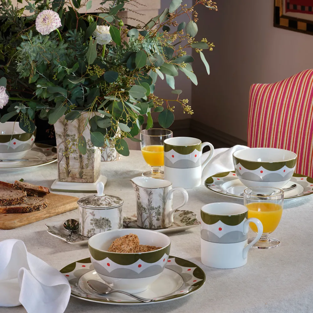 Spode Dinnerware|Kit Kemp Tall Trees Square Vase