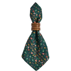 Juliska Place Settings & Linens|Klara Napkin in Evergreen, Set of 4