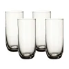 Villeroy & Boch Glassware|La Divina Highball/Tumbler in Clear, Set of 4