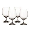 Villeroy & Boch Glassware|La Divina Water Goblet in Clear, Set of 4