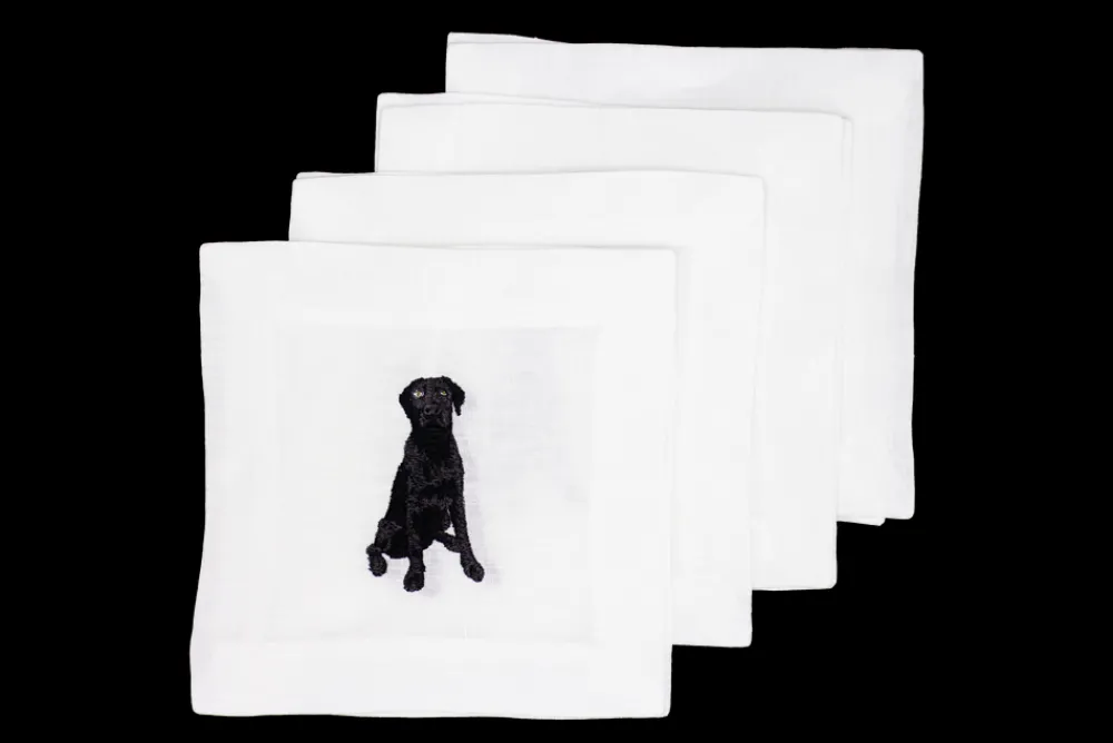 Lettermade Place Settings & Linens|Labrador Retriever Cocktail Napkins