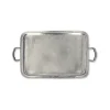 Match Silver|Dinnerware|Lago Rectangle Tray with Handles, Large