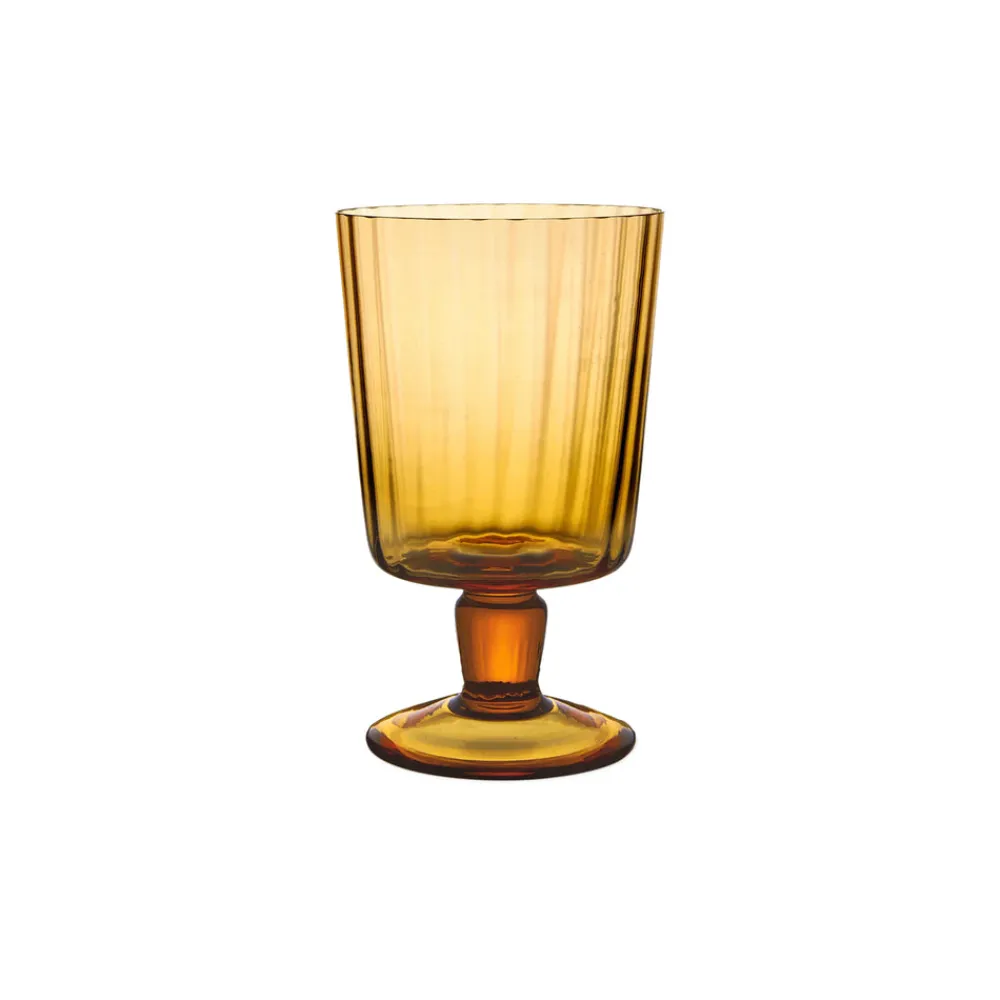 Match Glassware|Lando Goblet, Pleat Set of 2