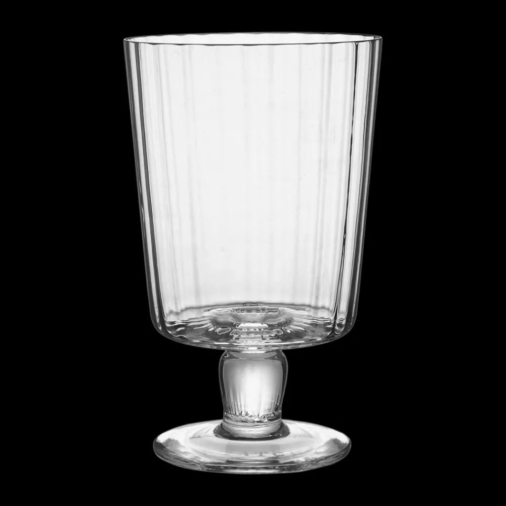 Match Glassware|Lando Goblet, Pleat Set of 2