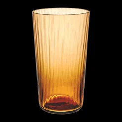 Match Glassware|Lando Highball Glass, Pleat Set of 2