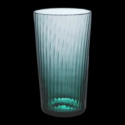 Match Glassware|Lando Highball Glass, Pleat Set of 2