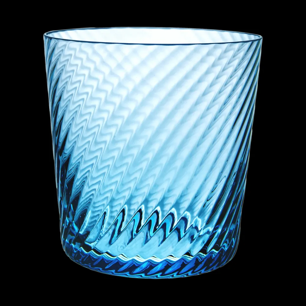 Match Glassware|Lando Rocks Glass, Twist Set of 2