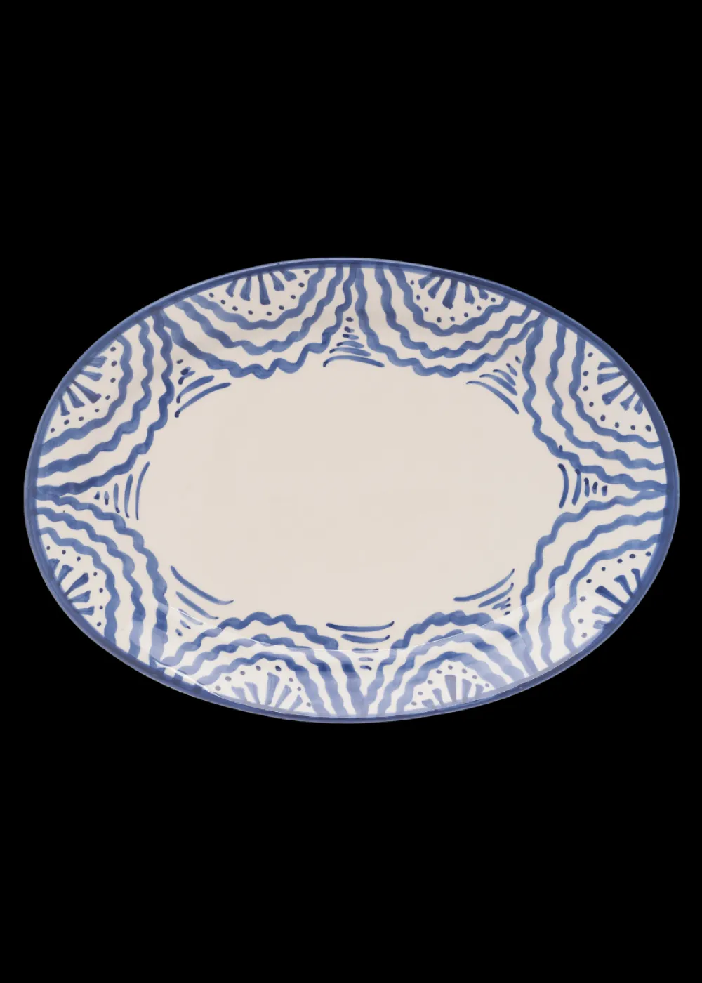 Late Afternoon Dinnerware|Large Blue Platter