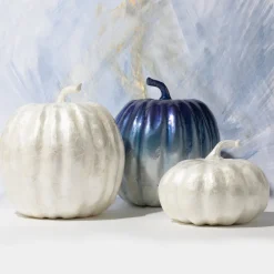 Joanna Buchanan Living|Décor|Large Capiz Pumpkin in Pearl