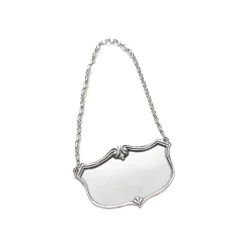 Salisbury Bar|Silver|Large Decanter Label