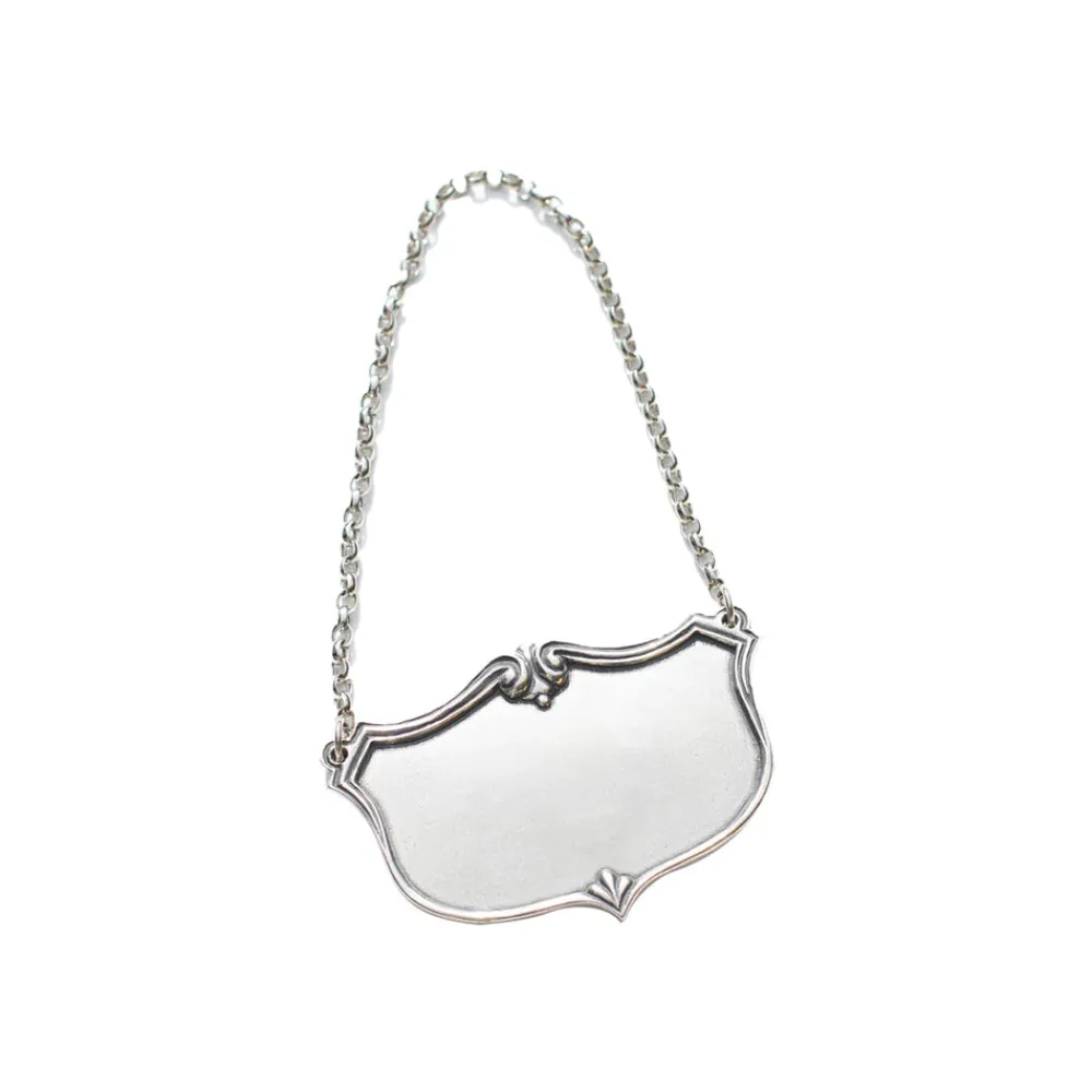 Salisbury Bar|Silver|Large Decanter Label