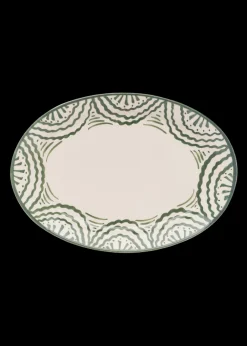 Late Afternoon Dinnerware|Large Green Platter