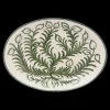 Late Afternoon Dinnerware|Large Green Vina Platter
