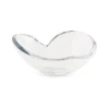 Nambe Dinnerware|Large Heart Glass Bowl