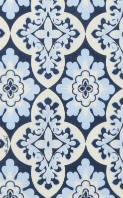 La DoubleJ Place Settings & Linens|Large Napkins in Palazzo Blue, Set of 2