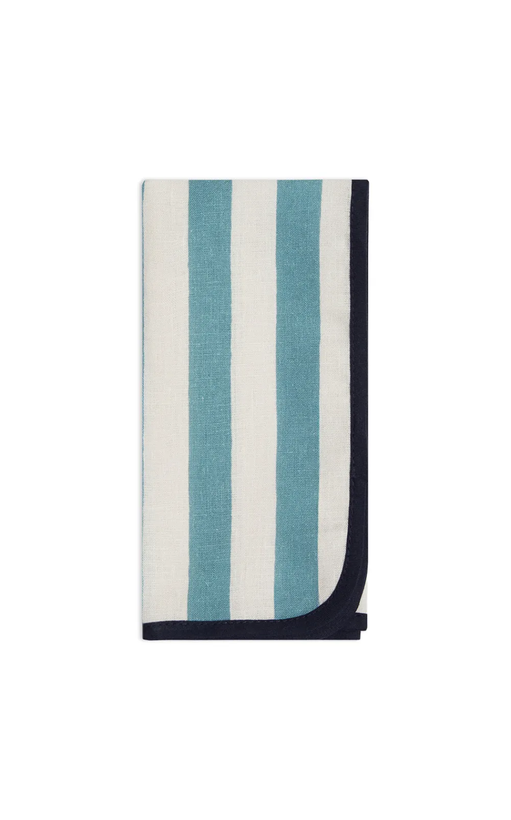 La DoubleJ Place Settings & Linens|Large Napkins in Riviera Celeste Sky Blue, Set of 2