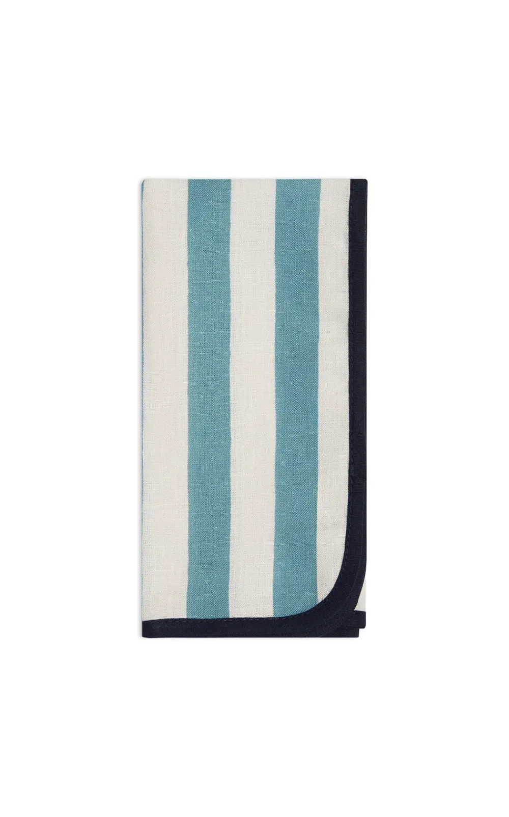 La DoubleJ Place Settings & Linens|Large Napkins in Riviera Celeste Sky Blue, Set of 2