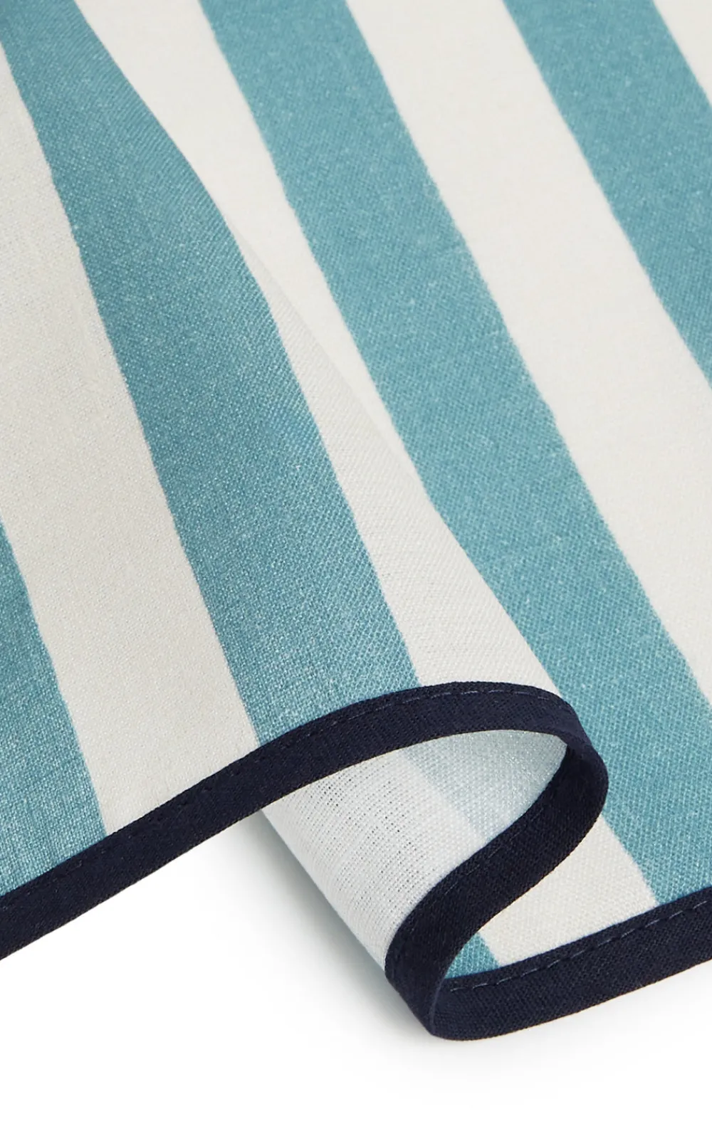 La DoubleJ Place Settings & Linens|Large Napkins in Riviera Celeste Sky Blue, Set of 2