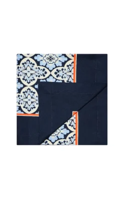 La DoubleJ Place Settings & Linens|Large Tablecloth in Palazzo Blue