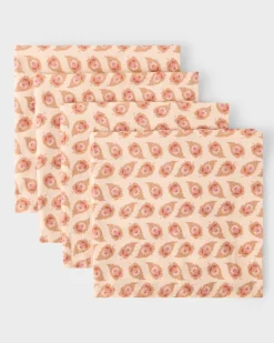 Cabana Place Settings & Linens|Lavinia Pastel Napkins, Set of 4