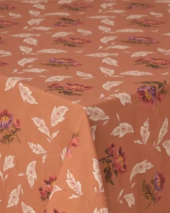 Cabana Place Settings & Linens|Lavinia Terracotta Tablecloth