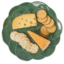 Juliska Dinnerware|Le Panier Mystic Knot Charger/Platter in Basil